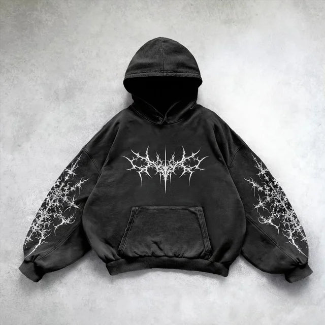 Gothic Washed Hoodie