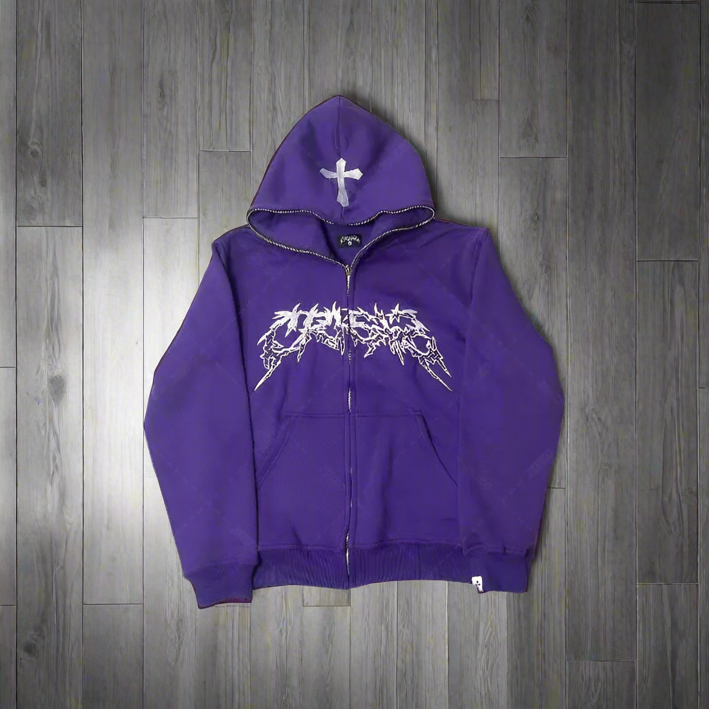 Cross Hooded Sweater