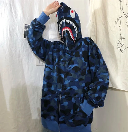 Shark Camouflage Hoodies