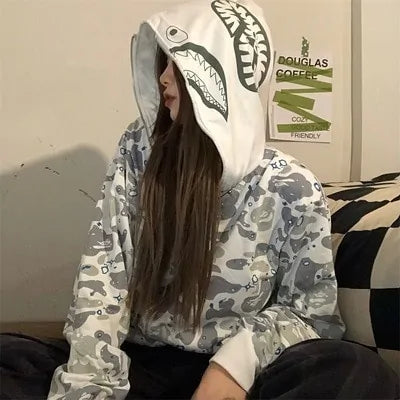 Shark Camouflage Hoodies