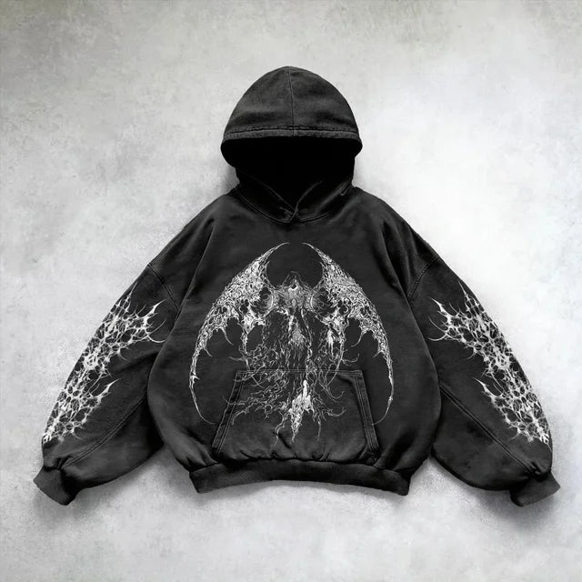 Gothic Washed Hoodie