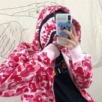 Shark Camouflage Hoodies